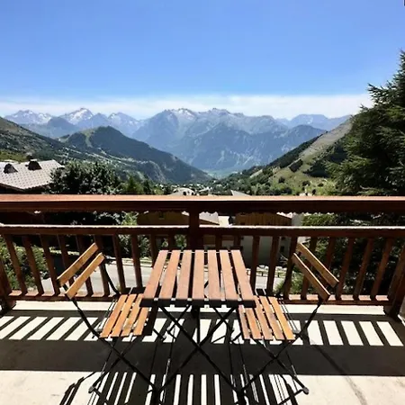 Paradis B - 2 Pieces -alpe D'huez Quartier Du Viel Alpe Mae-9603 * Huez